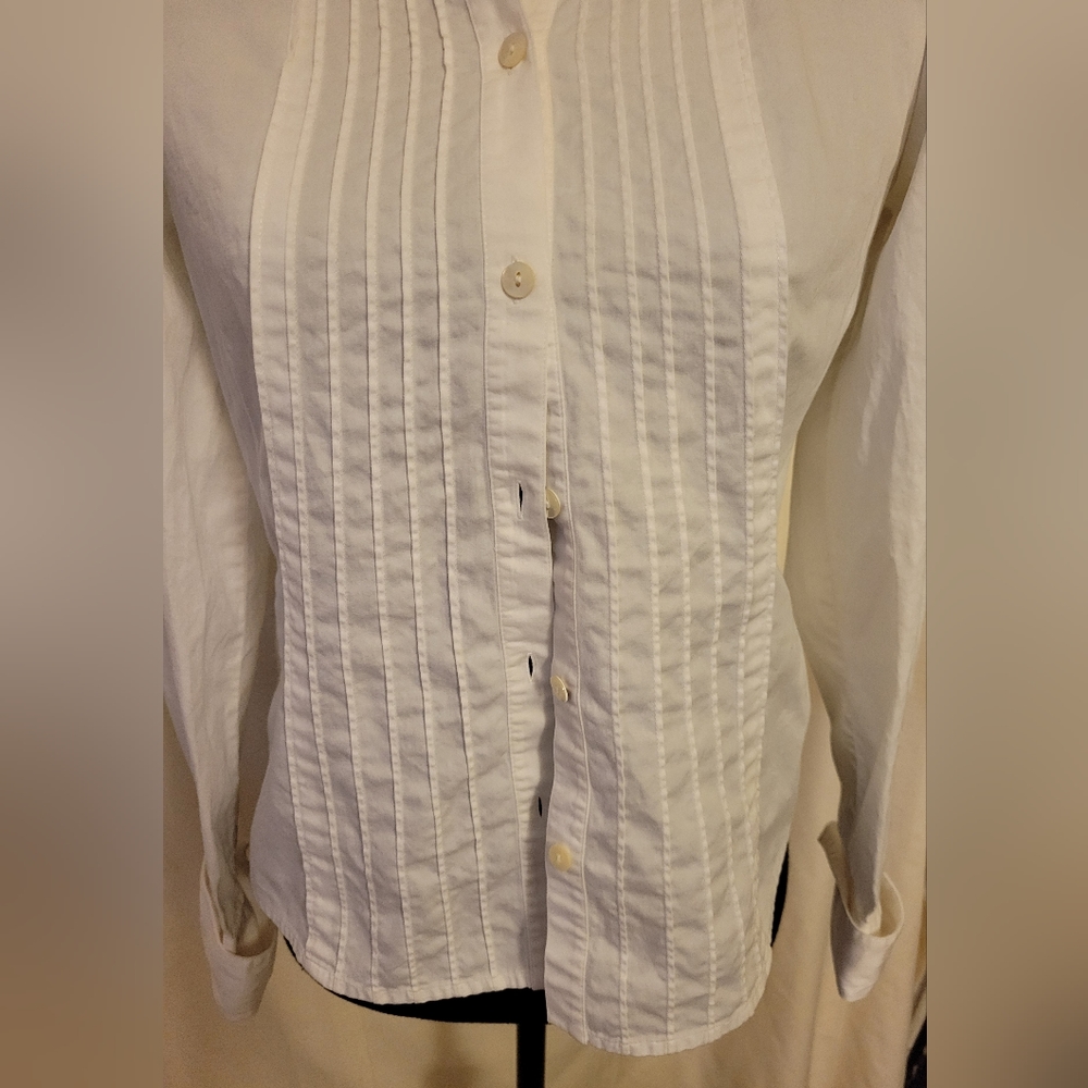JONES NEW YORK  Button Down Blouse - Picture 2 of 4
